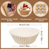 500pcs Standard white cupcake liners for baking,food grade cupcake wrappers,non-stick, greaseproof parchment muffin liners,by Bake Choice (500PCS White) by AiQiaoXin