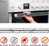 7Pcs Refrigerator Door Handle Cover Washable Kitchen Appliance Decor, Antiskid Protector for Fridge Oven Microwave