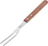 Update International WPF-13 Stainless Steel Pot Fork, 13-Inch, with Wood Handle