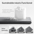Razborci 3PCS Counter Gray,9"x 3.5" Water Absorbing Soap Dish Sponge Holder, Diatomite Stone Drying Tray Mat Sink Caddy