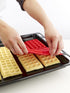 Lekue Silicone Waffle Mold, Set of 2, Red
