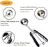 Cookie Scoop Set, 3Pcs Ice Cream Scoop, Stainless Steel Cookie Scooper for Baking, Ice Cream Scooper with Trigger