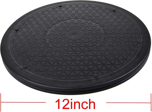 12 Inch Heavy Duty Rotating Swivel Stand with Steel Ball Bearings for Monitor, TV, Turntable, Lazy Susan