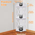 ShellKingdom Toilet Paper Stand, Corner Shelf Stand, Small Bathroom Storage Cabinet for Bathroom, Home, Small Space