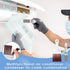 Boao 3 Pieces Air Conditioner Fin Cleaning Brush - Stainless Steel Cleaner & Refrigerator Coil Whisk