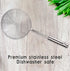 Versatile Stainless Steel Spider Strainer/Skimmer/Ladle - Chirano Kitchen Gadgets Wire Strainer Pasta Strainer Spoon (6