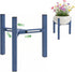 Drawinsage Adjustable Desktop Plant Stand Indoor, Metal Plant Shelf Fits 5.1-7.45" Pots for