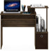 Furinno Econ Multipurpose Home Office Computer Writing Desk - Columbia Walnut/Dark Brown, 15.8"D x 39.4"W x 34.09"H