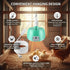 2 Sets 5 Enhon Chicken Coop Heater, Timing Heat Lamp for Chickens, Smart Temperature Control Chicken Brooder Heater