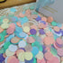 1 Inch Pastel Tissue Paper Table Confetti Dots for Baby Shower, Gender Reveal, Birthday Party Decorations