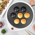 MasterChef Electric Ebelskiver Maker - Delicious Homemade Takoyaki, Donut Holes, Cake Pops, Aebleskivers - Nonstick
