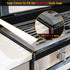 Silicone Stove Counter Gap Cover - Transparent 25" Long Kitchen Counter Gap Filler, Set of 2