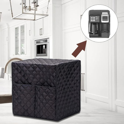 SHANGSKY Coffee Maker Cover for Keurig K Duo, Universal Waterproof Dust Cover for Kitchen Appliances,