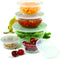 Norpro 10-Piece Glass Mixing/Storage Bowls with Lids, Nesting