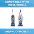 Replacement Roller Brush, 11 1/4" with 3 Belts for Oreck Commercial Vacuum Cleaners, Fits XL Upright Vacuum Cleaners