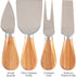 Totally Bamboo 4-Piece Cheese Tool Set, Charcuterie Board Accessories