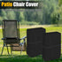 2 Pack Zero Gravity Chair Cover, AHIER Outdoor Chair Covers Waterproof Lawn Beach Patio Chair Cover with Fixed Rope