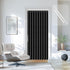 Set: (38-53" 53W78" Closet AJAZZ Curtain Rods No Drilling W Adjustable Range) & Accordion Door Curtain, Black L