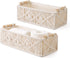 Mkono Macrame Storage Baskets Boho Decor Box Handmade Woven Decorative Countertop Toilet
