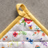 Maison d' Hermine 100% Cotton Oven Mitt & Pot Holder Set, Heat Resistant BBQ Cooking Gloves, Happy Florals