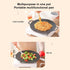 Nonstick Grill Pan, 30cm Round Griddle Frying Pan for Induction Stove Top, Korean BBQ, Outdoor Cooking