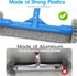 20'' TidyMister Pool Brush for Cleaning Pool Walls, Light Duty Pool Brush Head Detachable Side Brush Nylon Bristles