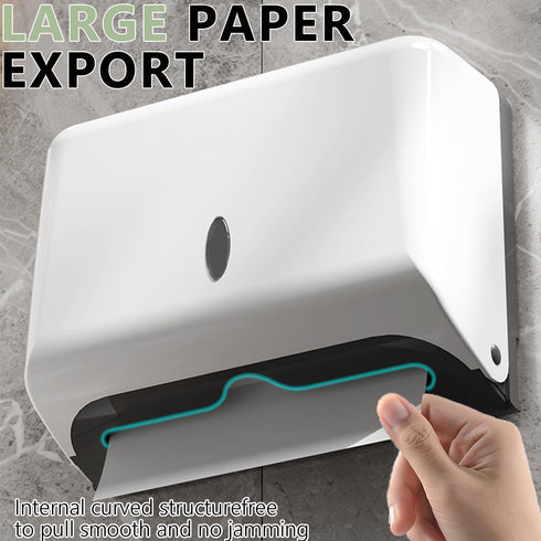 AIFUSI Commercial Paper Towel Dispensers, Wall Mount Toilet Tissue Dispensers Paper Towel Holder C-Fold/Multifold Paper
