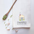 ZJXHPO New Home Kitchen Tea Towel, Congratulations On Your New Home Dish Towel, Housewarming Gift