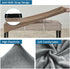 Vapor Fitness Velvet Bench Covers for Bed End, Kitchen & Dining - Stretch Rectangle Slipcovers, Dustproof & Washable