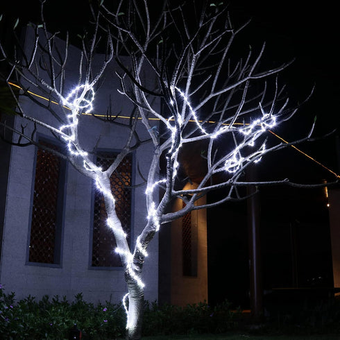 Areful 16.4ft Daylight Rope Lights, Flexible Waterproof LED Strip Light, Nature White, Indoor Outdoor Decorative