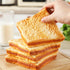 Joeabor 4 Slices of Artificial Toast - Realistic Fake Food for Display - Faux Toast Model for Decoration - Faux Food