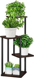 AZERPIAN Plant Stand 4 Tier Indoor Metal Flower Shelf for Multiple Plants