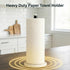 Countertop, 5.5 12.6 Inch, Creative Home Natural Marble Base Paper Towel Holder Stable Roll Dispenser with Powder