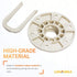 Canamax Premium 3 Pack Washer Basket Drive Hub Kit, Compatible with Whirlpool Kenmore Washers, Replaces AP5665171