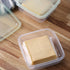 WonLiq 2 Pack-Cheese slicer Storage Containers with lids airtight Keeps slice Cheese Fresh and Delicious Reusable