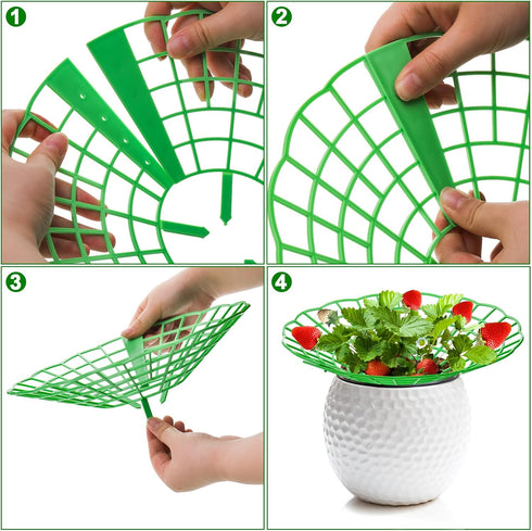 20 Pack 3 Pumtus Strawberry Supports, Strawberry Plant Stand With Sturdy Legs, Strawberry Growing Racks, Strawberry