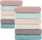vfaejll 12 Pcs 13" x 13" Waffle Weave Kitchen Dish Cloths Set, 100%