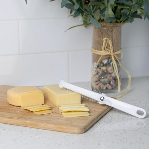 Fox Run Dual-Sided Cheese Slicer - Stainless Steel for Perfect Cheese Cuts