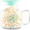 Dash Microwave Popcorn Popper for Fresh Movie Theater Style Popcorn at Home - Aqua