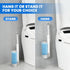 KCHDZJU 2 Pack 54 Set, Disposable Toilet Brush with Refills, Toilet Wand Starter Kit, Toilet Brush and Holde Wall