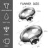 2 PCS Canning Funnel for Wide and Regular Jars, Stainless Steel Funnels for Kitchen Use, Metal Set