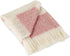 DII Coastal Acrylic Rugby Stripe Woven Throw - 50x60, Red