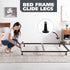 Kings Brand Furniture - Plastic Bed Frame Glide Legs | Set of 6 Replacement Feet for Bed Frame Wheels