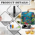 Dragonfly Stand Mixer Cover for Kitchen Aid Mixers, Accessories with Pockets, Suitable for Kitchen Mixer Cover