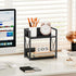 Countertop 2 Counter Giikin Organizer, Tier Coffee Station Organizer for Desktop, Wood Shelf Spice Rack for Kitchen