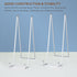 Large Plate Holder Display Stand, 12 inch Super Tall Big Plate Stands for Heavy Duty Display, Metal Picture Frame Stand