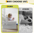 Cozy Kids Sofa Bed with Removable Washable Cover & Magic-Tape Backrest Foldable Toddler Chair, Crystal Velvet Furniture