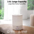 2.5L 24 24db YOGIN Humidifiers for Bedroom Large room,Top fill Ultrasonic cool mist Humidifiers for Baby Nursery