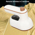 Mini Travel Ironing Machine, Handheld Garment Steamer, 180° Rotatable Steam Iron for Clothes