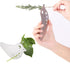 Stainless Steel Herb Stripper Tool - Metal Kale Stripper for Chard, Collard Greens, Parsley, Thyme, Basil, Rosemary